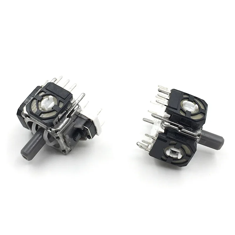 3D ось джойстика аналоговый 3 Pin Сенсор Модуль& колпачков для пальцев для sony PS3 контроллер детали на замену(набор из 4 шт