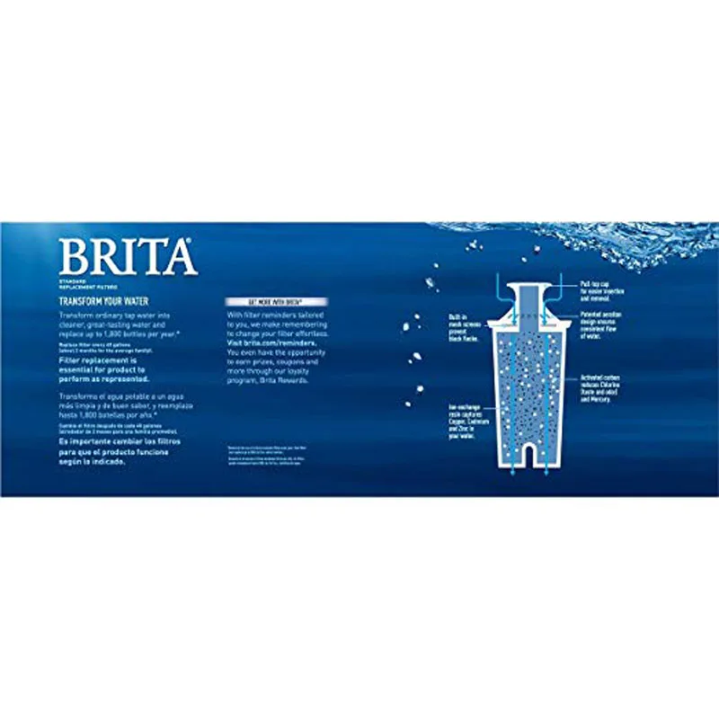 Brita стандартный фильтр для воды стандартные сменные фильтры кувшин и диспенсеров