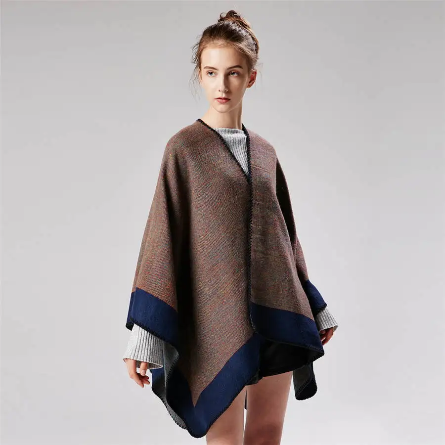 Фото Women Sweater Pulls Overalls fluorescent Blue Pashnima Autumn Winter 2019 New Poncho Blanket for Outdoor Camping 130*150cm Women Sweater Pulls Overalls fluorescent Blue Pashnima Autumn Winter 2019 New Poncho Blanket for Outdoor Camping 130*150cm