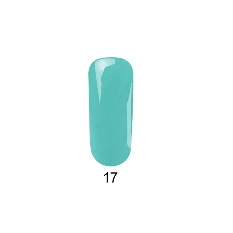 17 Docaty УФ-гель для ногтей Lucky color Гель-лак художественный сахарный эффект ногтей 7 мл мерцающий блеск Полупостоянный Замачивание от цветного цвета - Цвет: 17