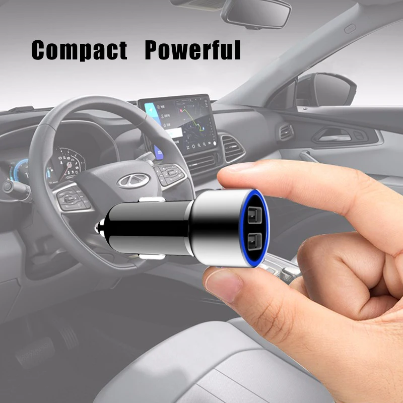 Автомобильное зарядное устройство VOXLINK с двумя USB портами 5 В а|Зарядные