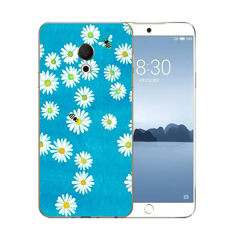 Soft Silicone For Meilan 15 Lite Meizu M15 Fashion Phone Cases 5.46 inch Coque Ultra Thin TPU Pinky Pattern Anti Knock Gel Shell |