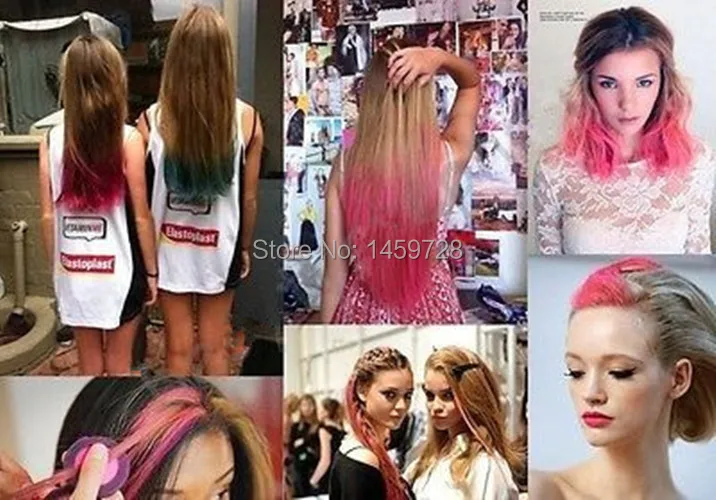 2014 New Giz Pastel Hot Selling 36 Colors Fashion Non-toxic Temporary Hair Chalk Dye Soft Pastels Salon Party Kit Popular Color | Красота и