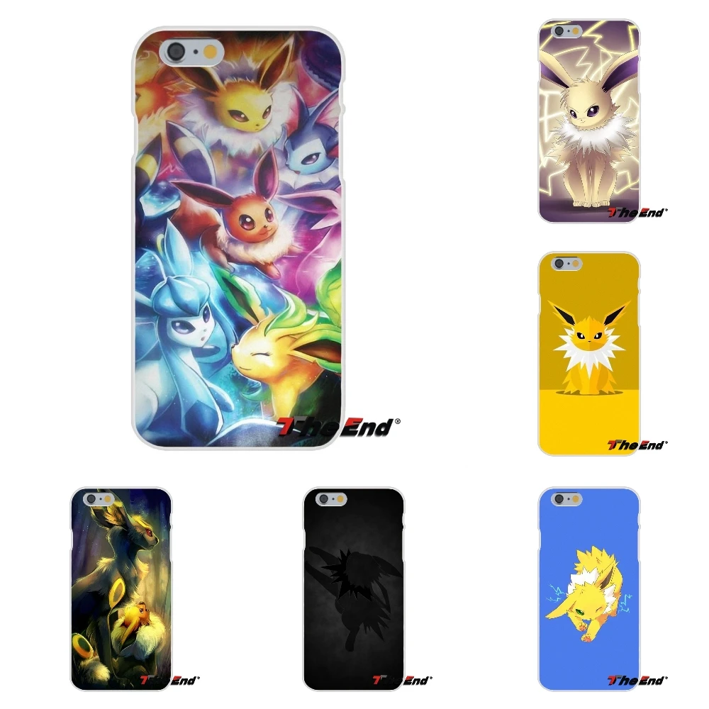 Для Сяо Mi красный 4 3 S Pro 4c 5S Max примечание 2 Симпатичные joltik Jolteon Покемон Мягкий