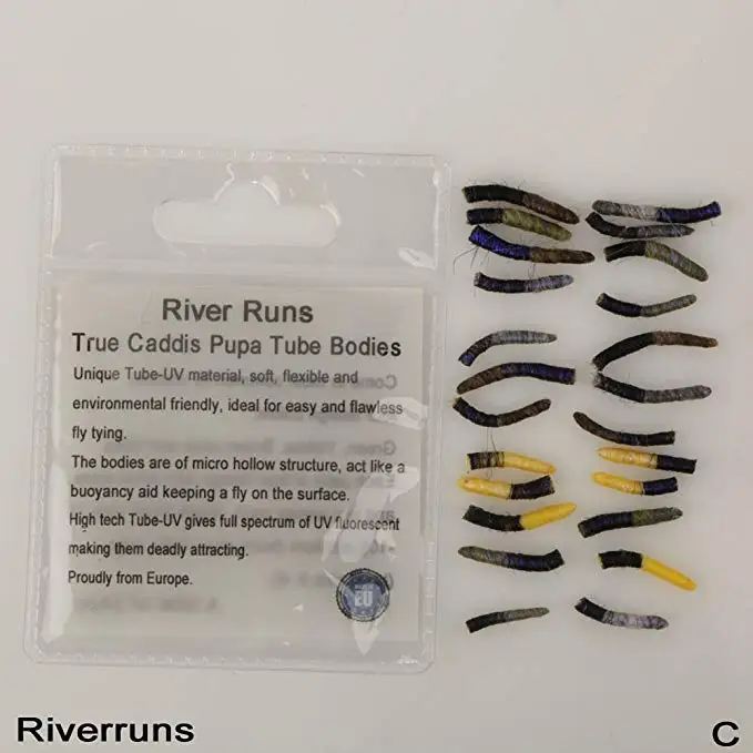 Комплект реалистичных мушек Riverruns Супер реалистичные УФ трубки комбинированный