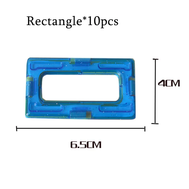 Магнитные строительные блоки mylb просвечивающие магнитные квадратные модели и