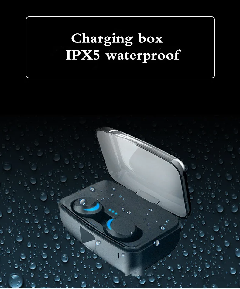 Weilistone IPX8 TWS bluetooth 5,0 наушники водонепроницаемые беспроводные гарнитура bluetooth динамик для iPhone xiaomi i12 bluetooth наушники