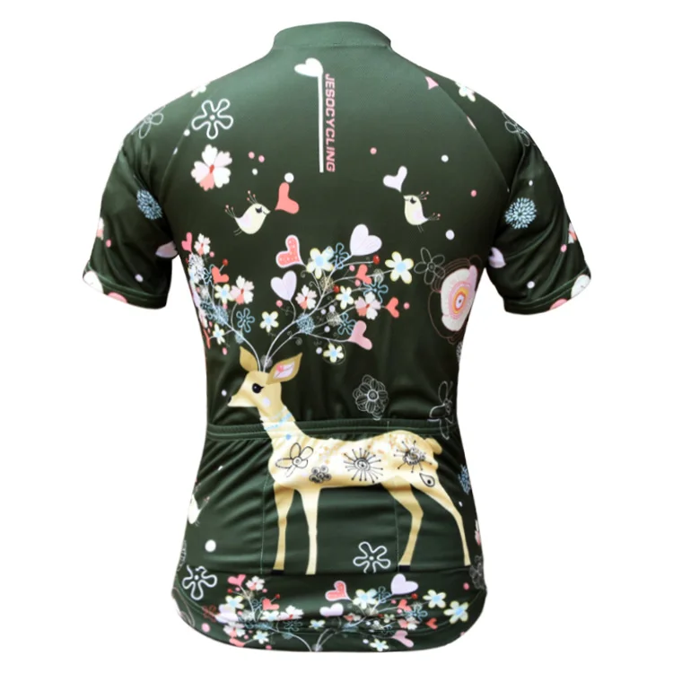 2017 Для женщин мультфильм Велосипедная форма 100% полиэстер велосипед Костюмы