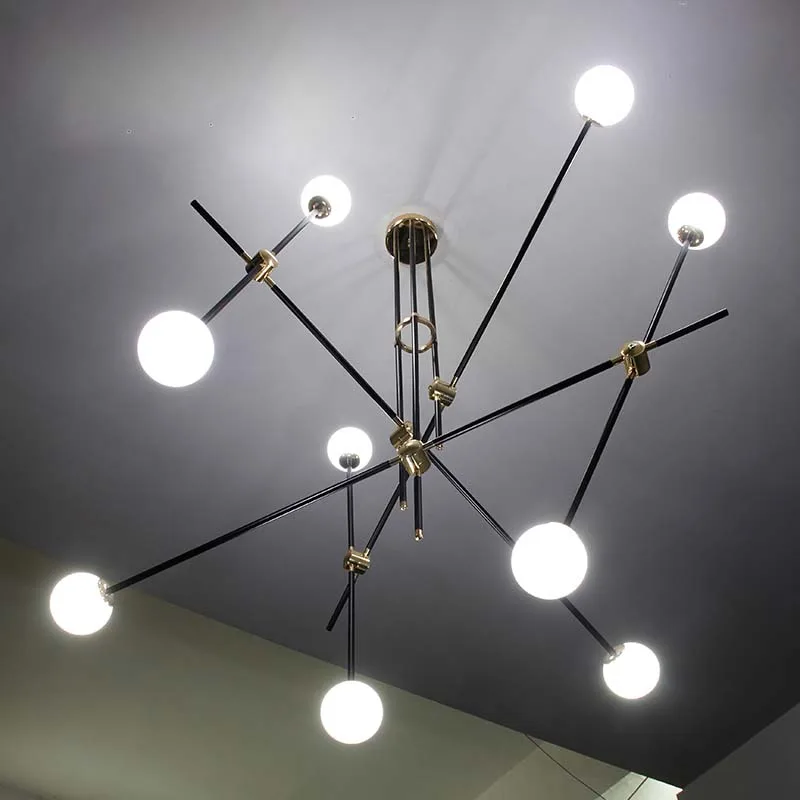 Светодиодные геометрические светильники американский минимализм личность