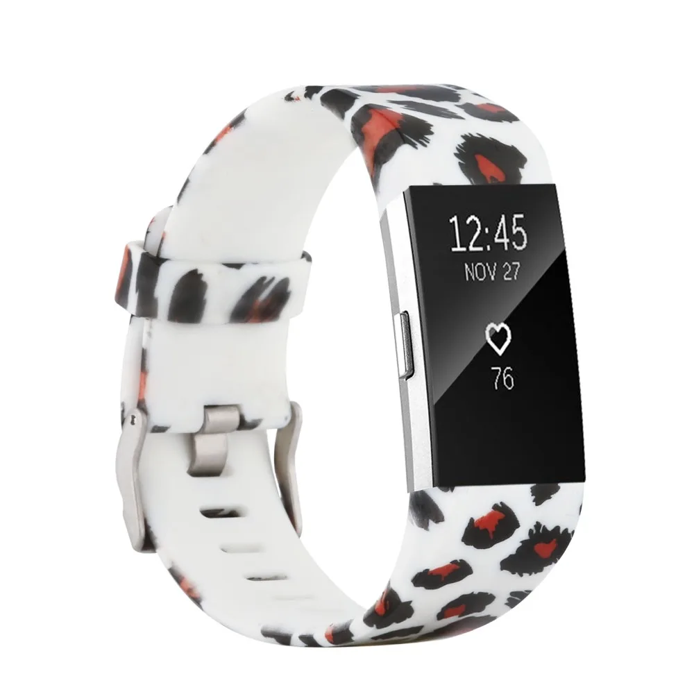 C2HS) для Fitbit Charge 2 ремешки, мягкий Регулируемый сменный спортивный браслет для Fitbit Charge 2 маленький/большой