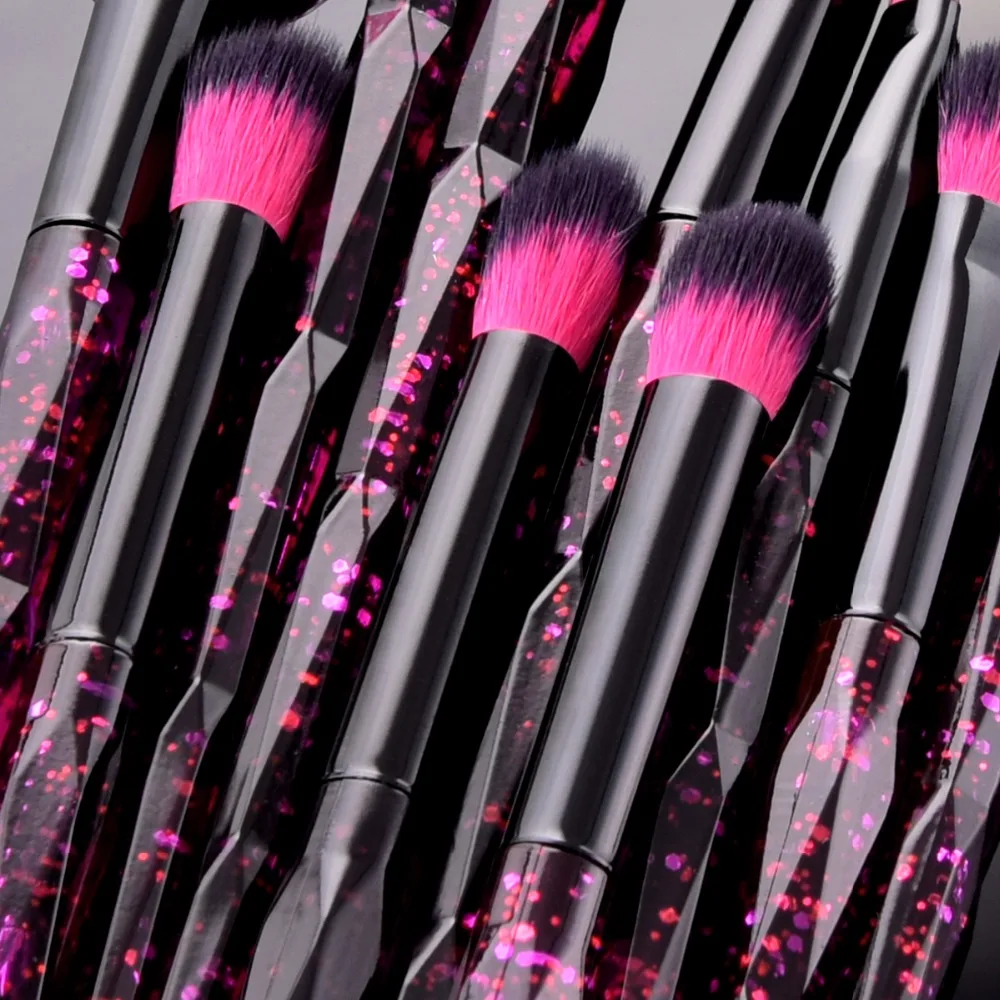 10pcs/set Makeup Brushes Set Eye Shadow Brush EyeBrow Concealer Kits Synthetic Hair Lip Beauty Cosmetics Maquiagem | Красота и