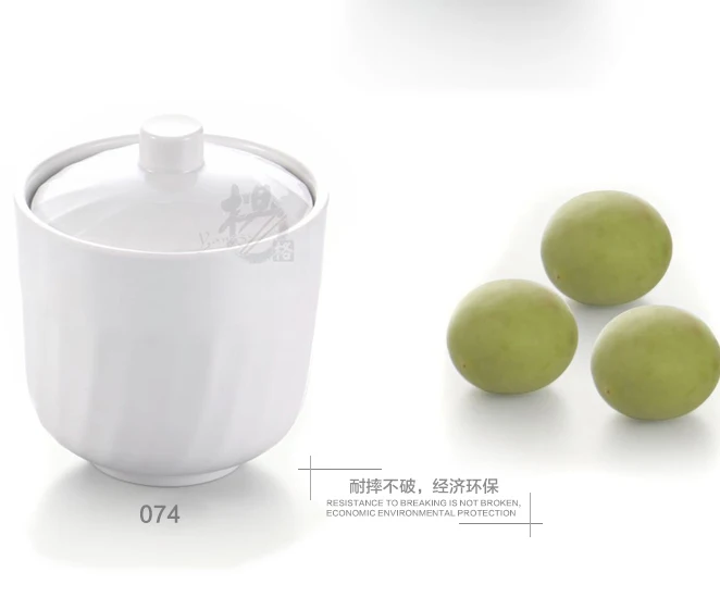 Оптовая продажа японский Ресторан быстрого питания белый пластик меламин