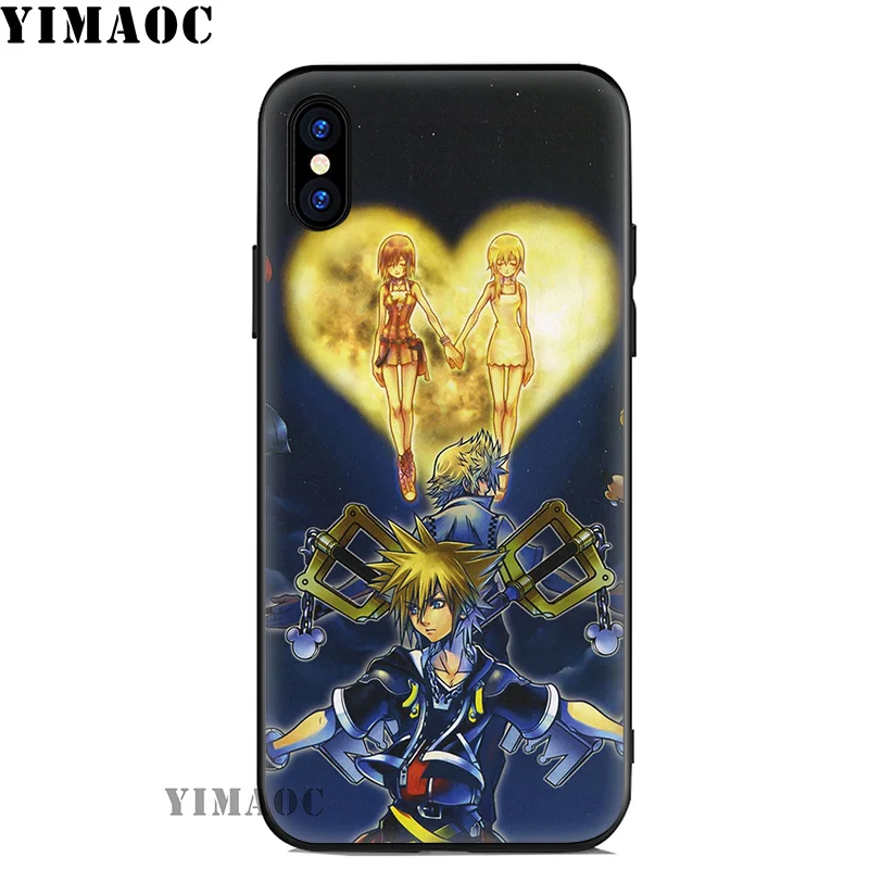 Мягкий силиконовый чехол YIMAOC Kingdom Hearts для iPhone 11 Pro Xr Xs Max X или 10 8 7 6 6S Plus 5 5S SE |