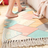 paysota high quality bedside carpet rectangular bedroom non slip mat