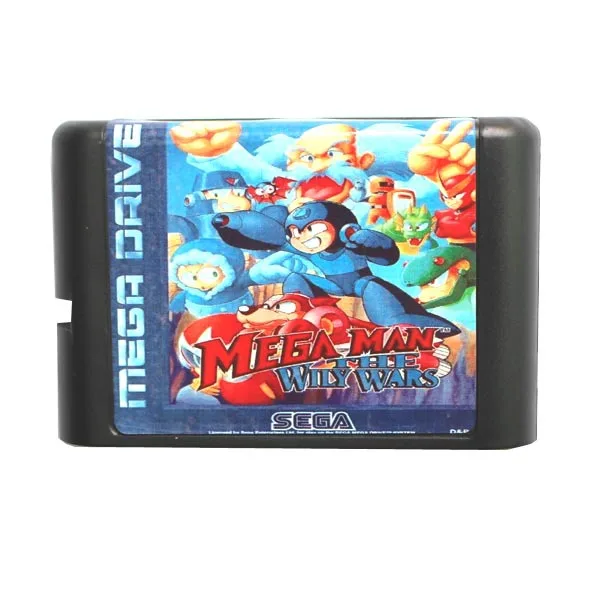 Sega MD игровая карта Mega Man Игра &quotwily Wars&quot для 16 бит игровой картридж Megadrive