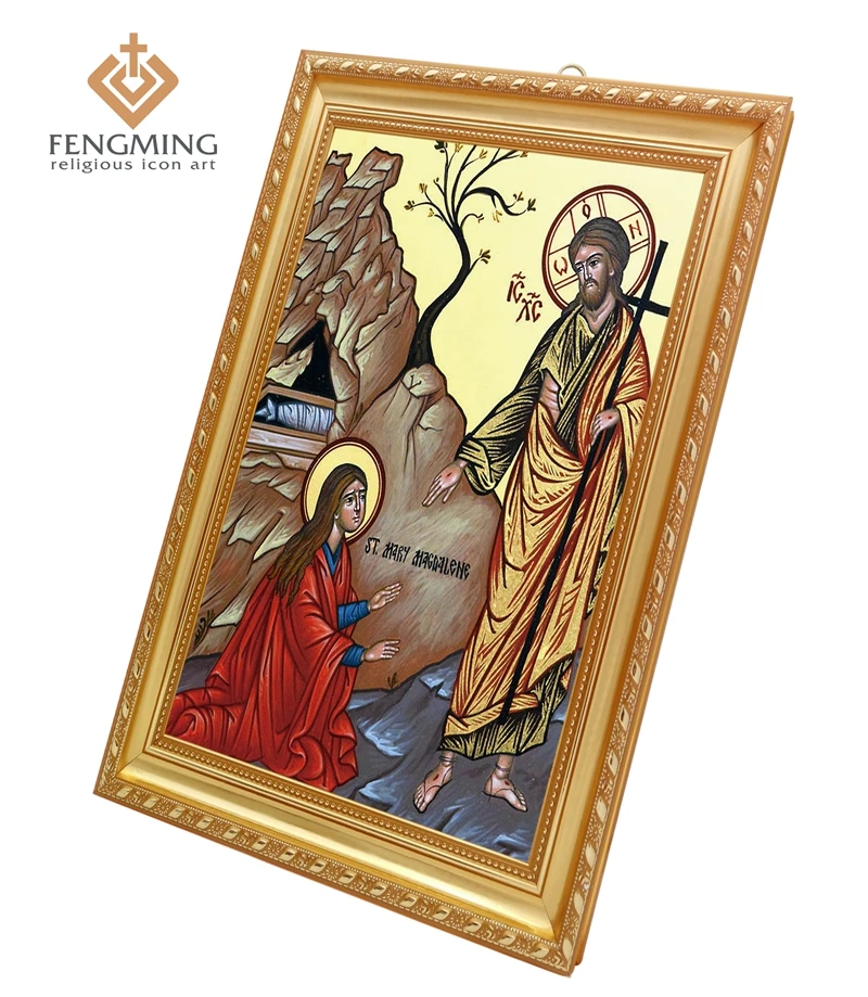 Пластиковая фоторамка истинная икона Святая Мария магдалин Греческая