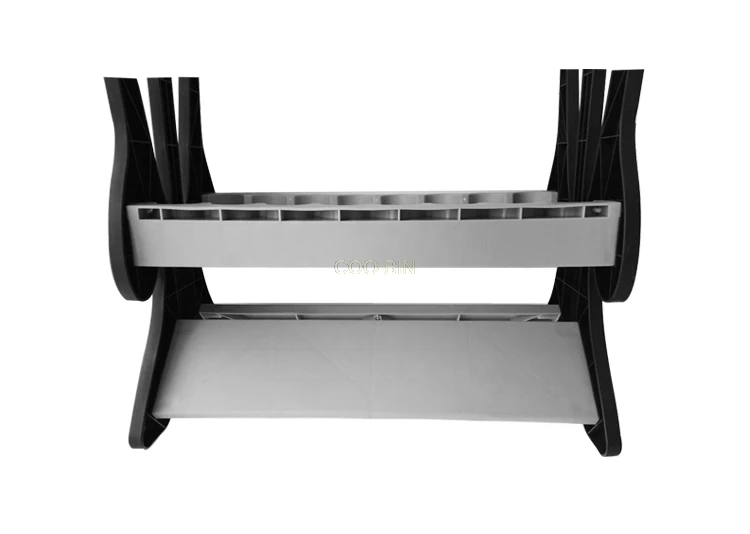 Стойка для удочек из высокопрочного пластика Стеллаж с 16 ячейками хранения