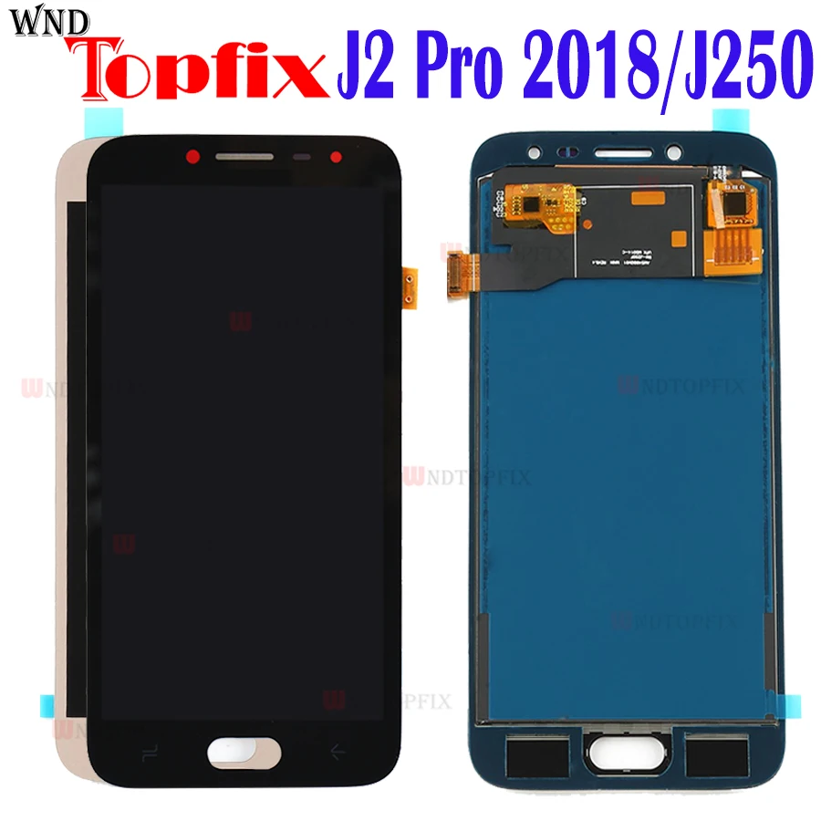 TFT LCD For Samsung Galaxy J2 Pro 2018 LCD Display Touch Screen Digitizer Assembly Replacement Parts  J250 J250F LCD