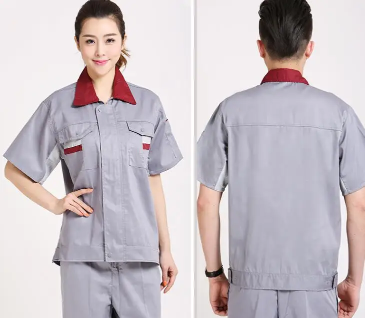 Рабочие комбинезоны мужские и женские защитные Рабочая Униформа для ремонта