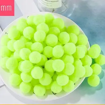 100 шт. 10/15/20/25 мм Мини пышная Нижняя Pom Poms помпонами ручной работы для детей игрушки свадебный Декор DIY товары для шитья и рукоделия