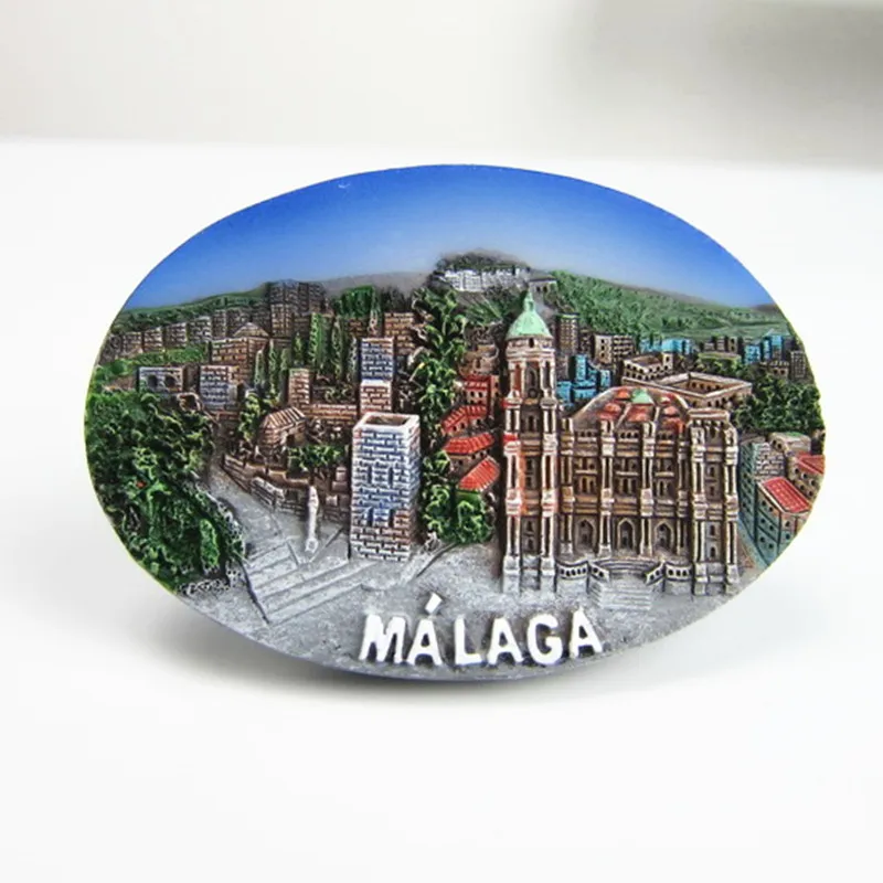 Испания магниты на холодильник малага испания туристический сувенир домашний