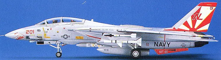 1/72 Hasegawa 01533 F-14A TOMCAT(высокая видимость) модель хобби