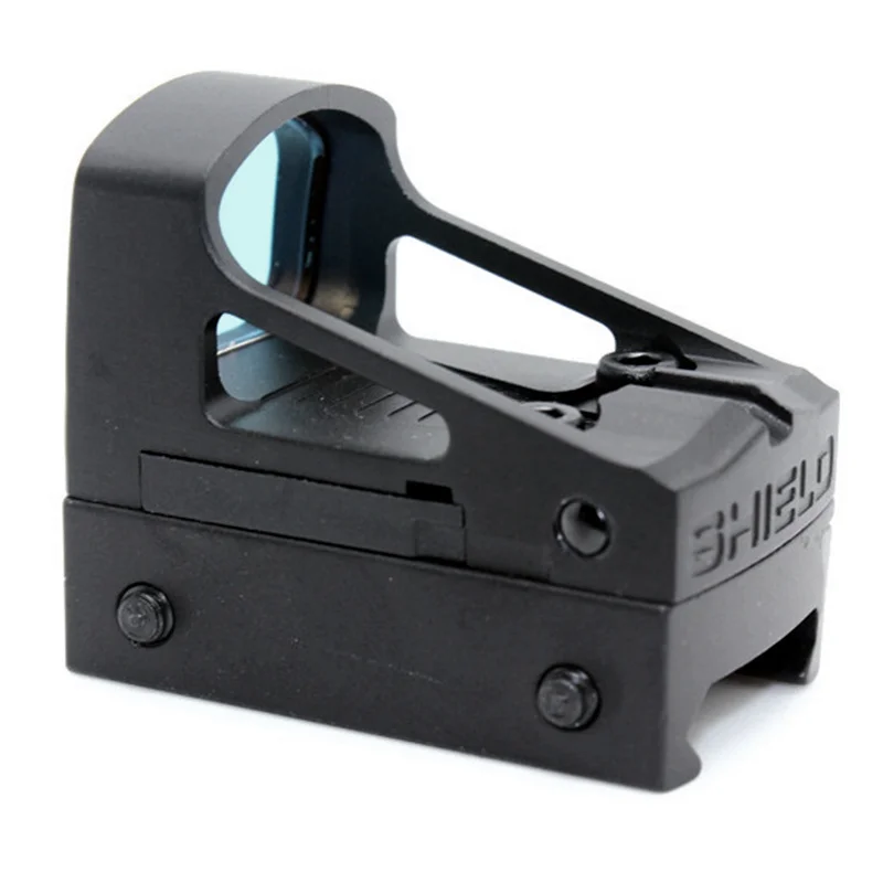 Тактический Airsoft пистолет Glock RMS рефлекс мини прицел Красная точка зрения с разрезами крепление и распорки Охота Reddot областей