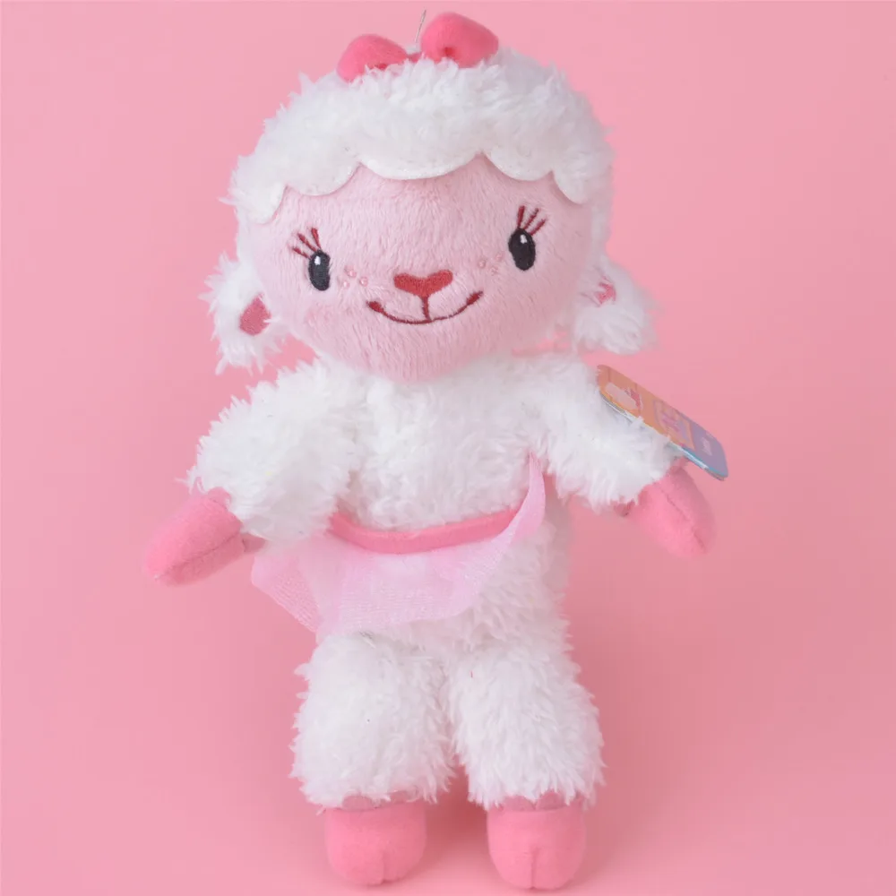 Овечья плюшевая игрушка Lambie 35 см Doc McStuffins Детская кукла с бесплатной доставкой|plush