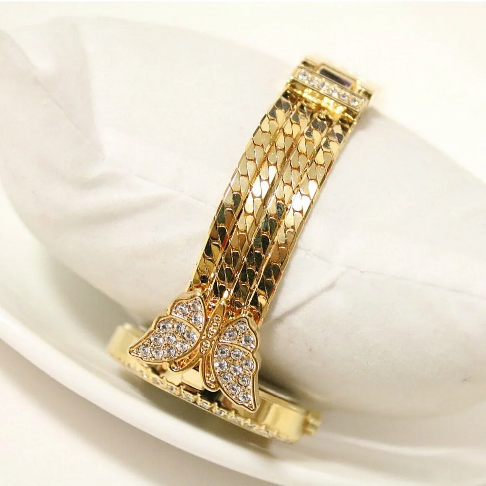 Fashion Gold Steel reloj mujer Casual Quartz Watch Clock women Wrist watches montres femme Brand Women relogio feminino | Наручные часы