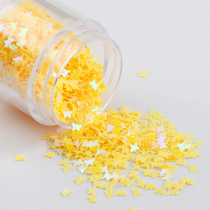 10g 3 мм ногтей Блестки для Craft Mix Dot площадь бабочка формы блесток личный портной ногтей Блеск DIY слизь lentejuelas наполнитель