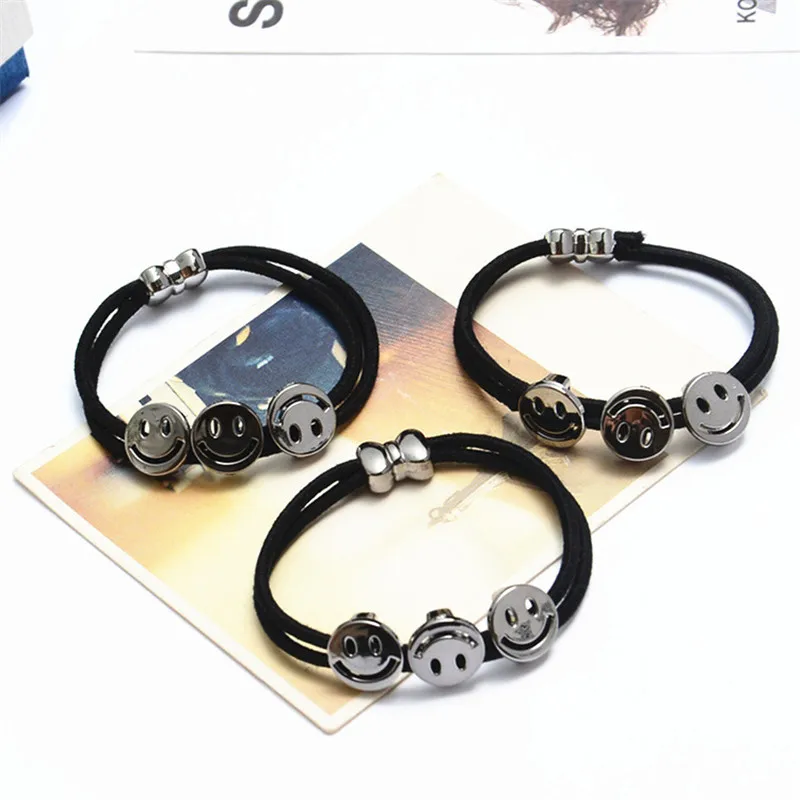 1 шт. элегантные смайлики эластичные резинки для волос игрушки девочек ручная