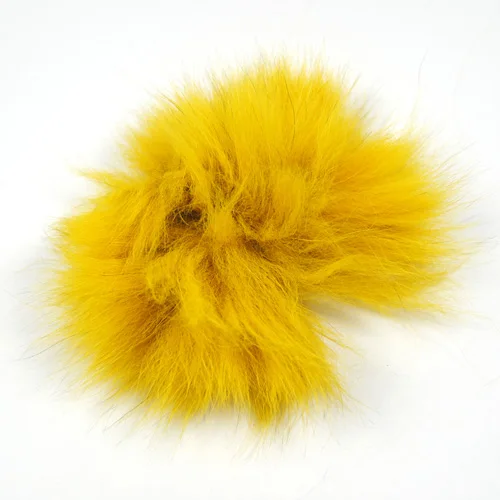 Yellow Wifreo лисий хвост волосы для трубки Fly Jig Стример Летать Связывание материал Коричневый Белый Красный Зеленый Оливковый розовый желтый Chartreuse - Цвет: Yellow