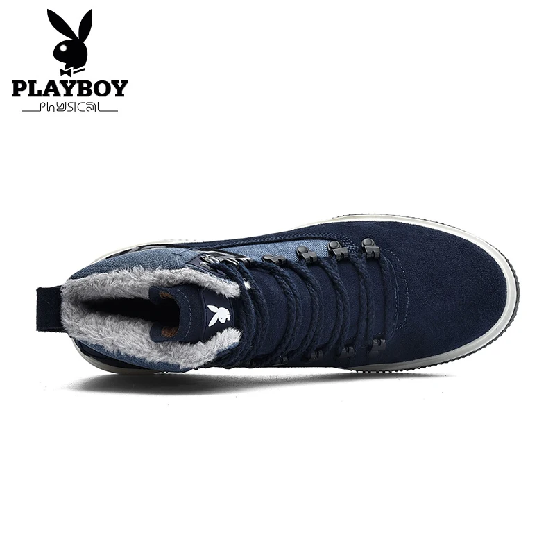 PLAYBOY/Новые мужские ботинки, зимние теплые ботинки, мужские зимние ботинки, рабочая обувь, мужская обувь, модные ботильоны из термопластичной резины, DS87271