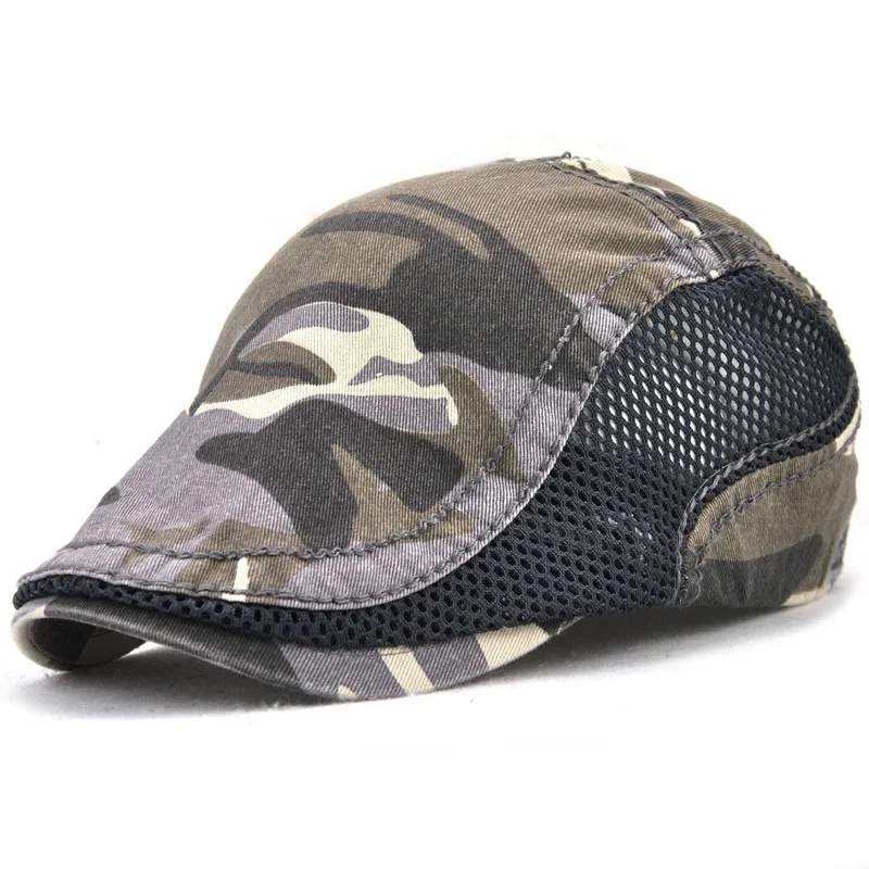 Мужские Берет летние камуфляжные берет gorras Планас boinas хлопок шляпы для мужчин