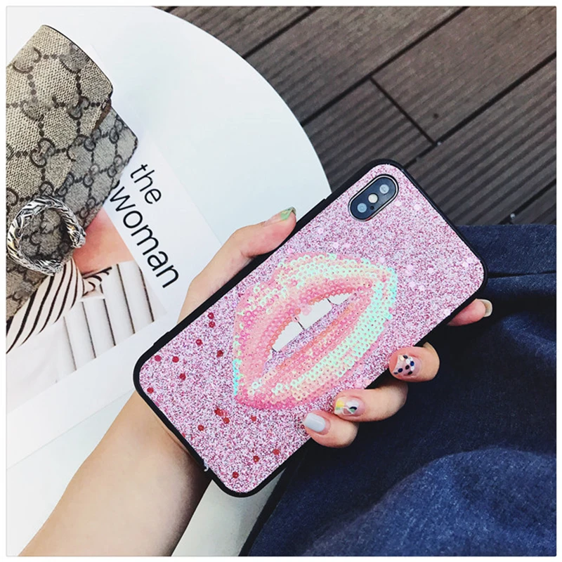 Роскошный Блестящий 3D чехол для iPhone Xs Max Xr 6 6s 7 8 plus X Chiara ferrag с драгоценными камнями