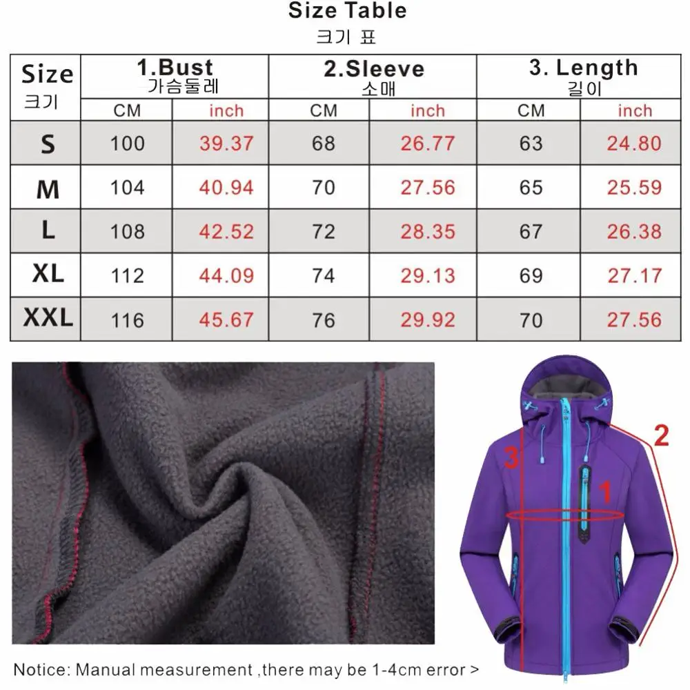 Женская зимняя куртка из флиса с капюшоном Facecozy для походов кемпинга рыбалки