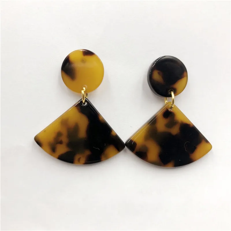 2019 Новые Модные леопардовые зернистые многоцветные большие веерообразные