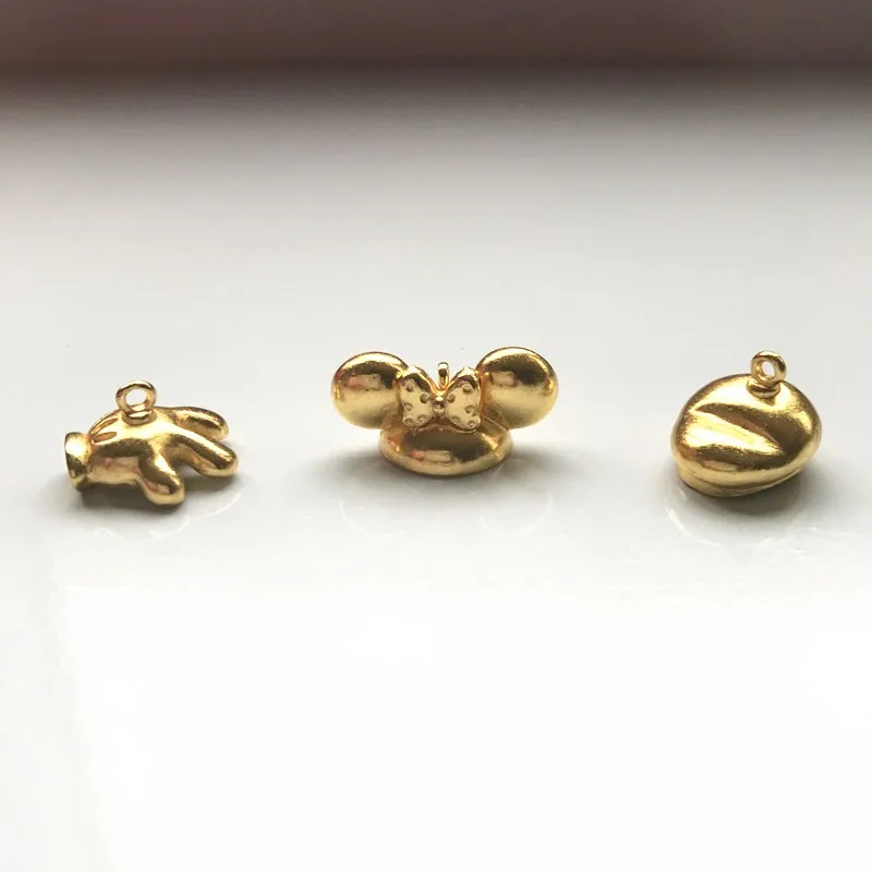 10 шт./лот ожерелье с подвеской в виде рыбки металлическая рамка Очаровательная