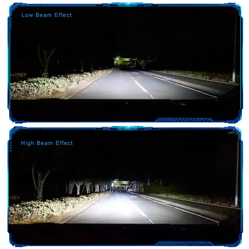 

SAFEVIEW 55W 5200LM HB4 9006 LED Car Headlight Bulb HB3 9005 CANBUS Conversion Kits Light Auto Parts Refit Headlight Car-Styling