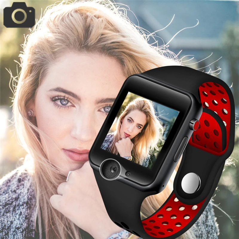 Новые спортивные Смарт часы для мужчин женщин Спорт Шагомер поддержка SIM карты