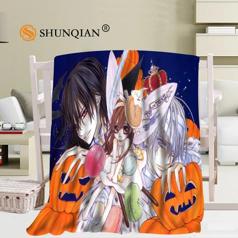 Preço Nova Chegada Personalizado Anime Vampiro Cavaleiro Lobo Cobertor Sofá Novo Cobertor Portátil Macio Cobertor Cama Avião Viagem Adulto Casa Cobertor