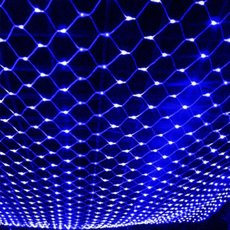 1 5 м x 96LED сетчатый Сказочный веб светильник мерцающий Рождественская свадебная