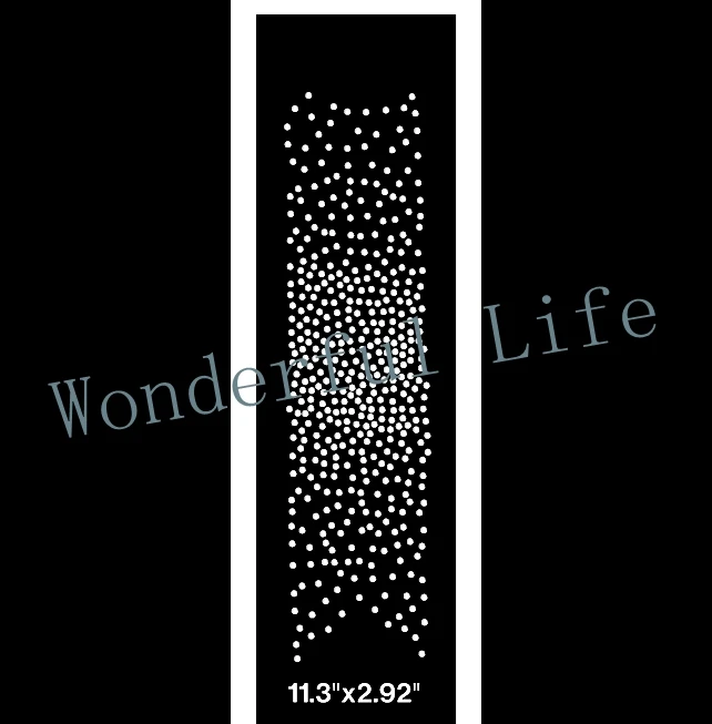 Free shipping strip bow sparkle dot hotfixrhinestone Iron On bling transfer design | Дом и сад