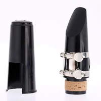 hot sale professional clarinet mouthpiece plastic with cap metal buckle reed clarionet parts accessories