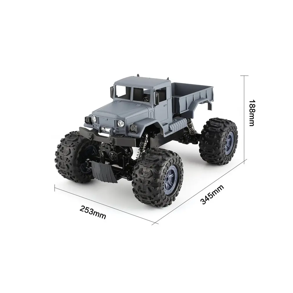 Зеганом RC грузовик ZG C1231W 4WD 1/12 2 4 г военный внедорожник альпинист гусеничный