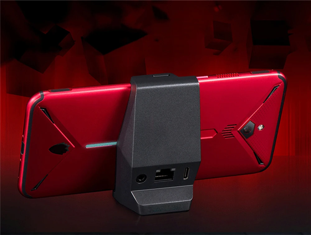 Оригинальное настольное зарядное устройство для Nubia Red Magic 3 мобильного телефона 3,5 ММ Наушники Тип C зарядная док-станция Колыбель зарядное устройство зарядная станция