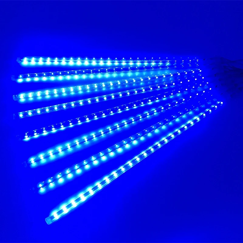 waterproof led 10CM 20CM 30CM 50CM Meteor Shower Rain Tube Garland Christmas Tree Decorative Xmas Outdoor Fairy Lights String | Лампы и