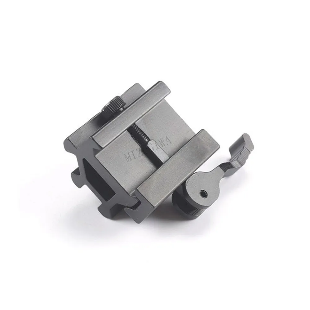 Тактический AR 15 Dual Rail 45 градусов 90 смещение Пикатинни Riser крепление с Quick Release