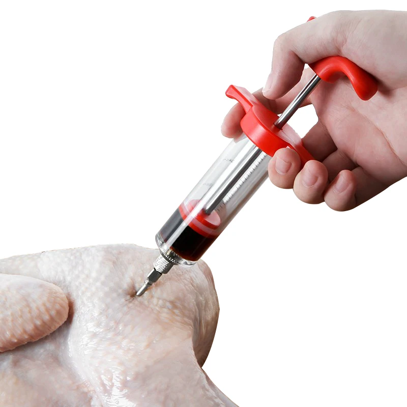 SAFEBET приправа шприц иголки из нержавеющей стали кулинарный для специй маринада