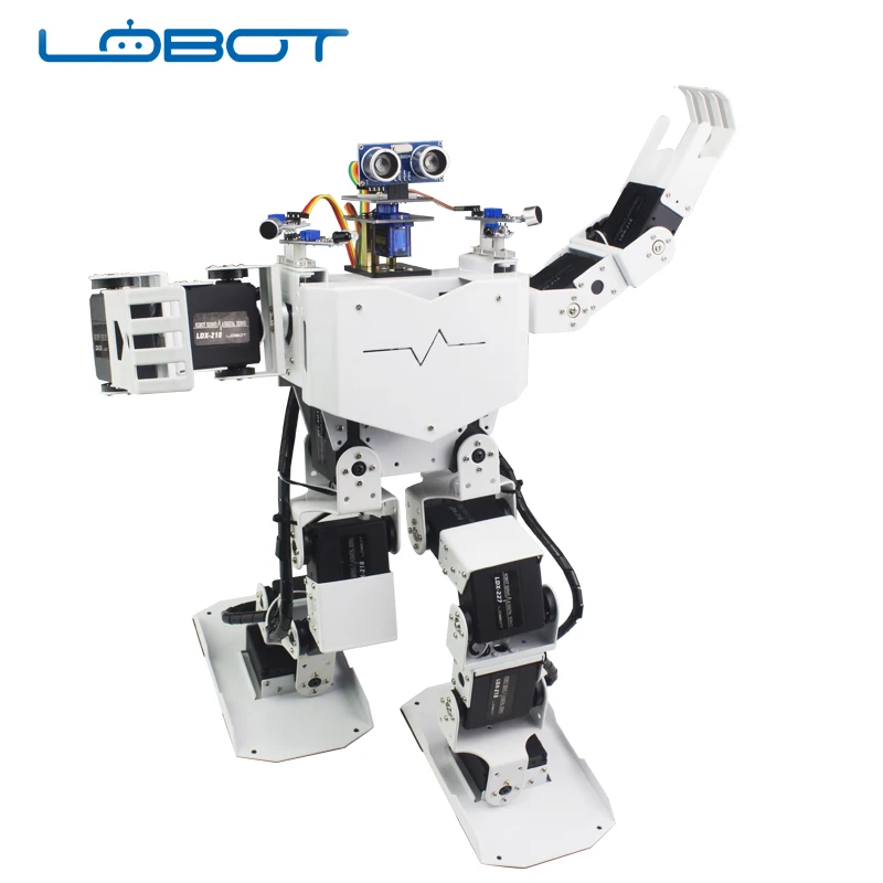 17DOF робота гуманоида вторичного развития Frame полный комплект 24 CH Servo Управление